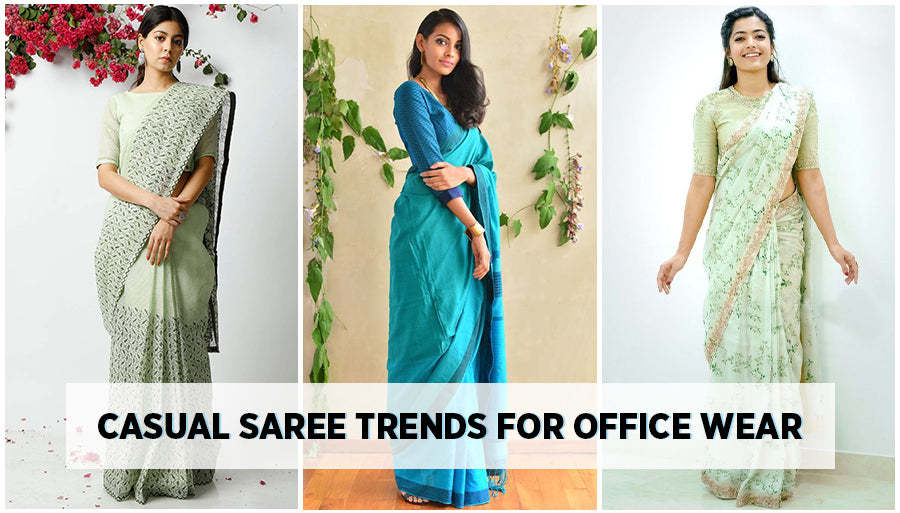 Casual Saree Trends and Types