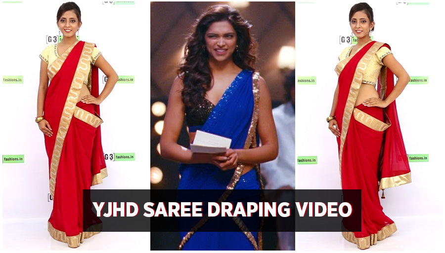 Yeh Jawani Hai Deewani Saree Draping Video