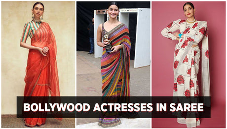 15 Bollywood Actresses in Sarees - Who love to Wear Saree
