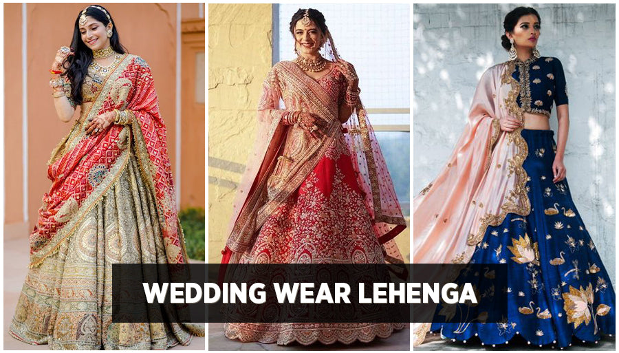 6 Types of Wedding Lehenga Choli