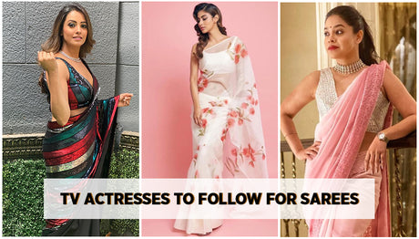 8 TV Serial Actresses to follow in 2017 for Sarees Fashion