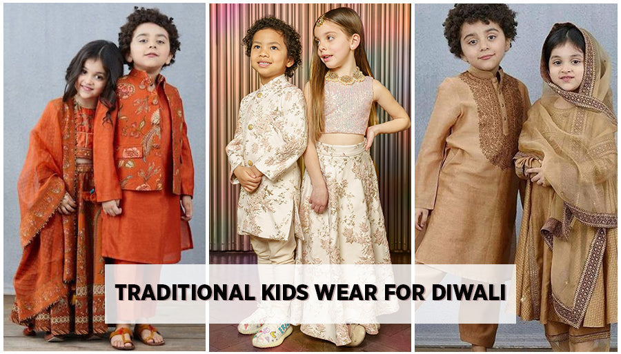 Traditional Kids Wear for Diwali - Kids Fashion Trends
