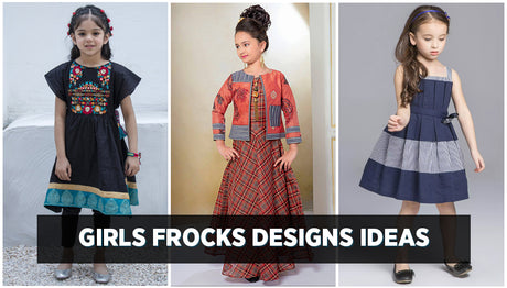 Girl's Frocks Styles in Trend for Parties and Casual