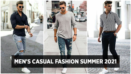 Men's Casual Fashion Summer | Men's Casual Dress