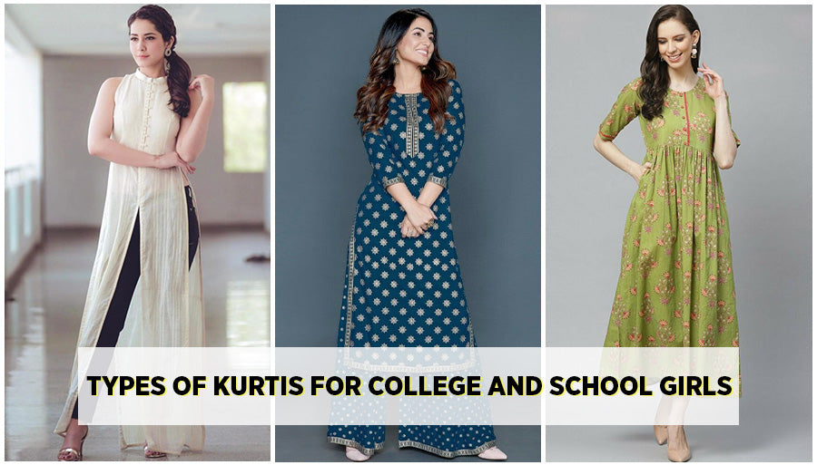 Trending Kurtis for College and School Going Girls