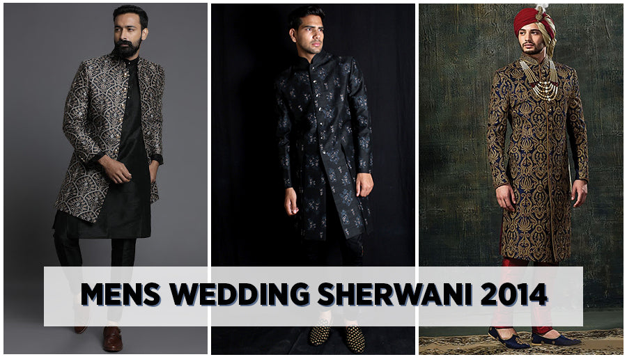 Men's Wedding Sherwani and Fashion Styles Then and Now