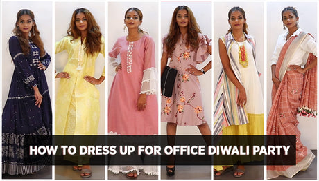 How to Dress Up For Office Party - Diwali Party Dress