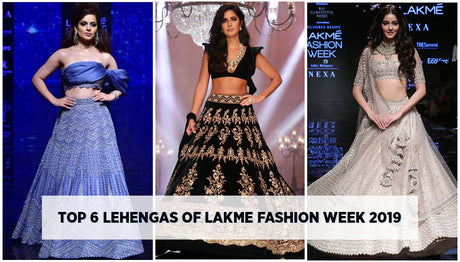 Top 6 Lehengas From Lakme Fashion Week 2019