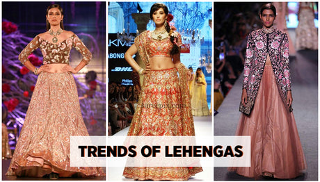 7 Trends of Lehenga Choli to Follow from AICW 2015