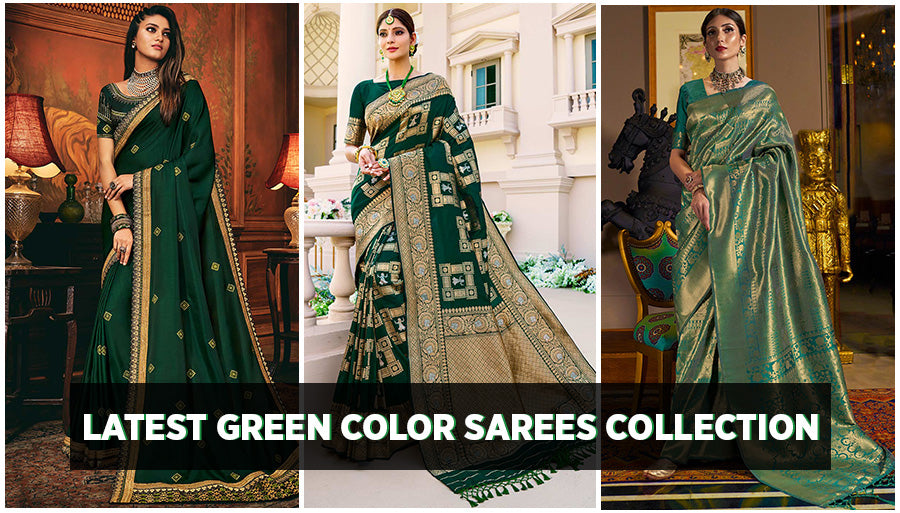 Green Saree Trends 2024: Unveiling the Latest Saree Collection