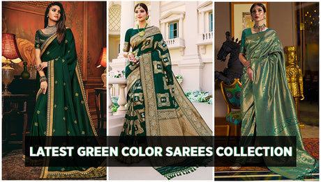 Green Saree Trends 2024: Unveiling the Latest Saree Collection