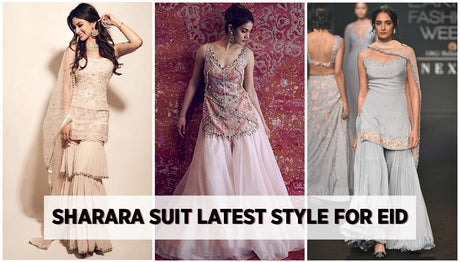 Sharara Suit Latest Style For Eid-2022