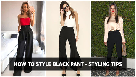 How to Style black pant - Styling tips for Indian women