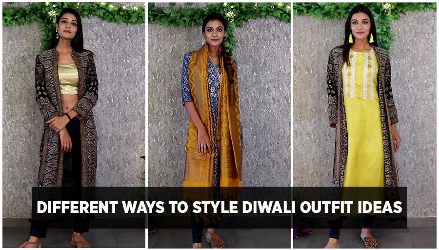 Different Ways to Style Diwali Outfit Ideas