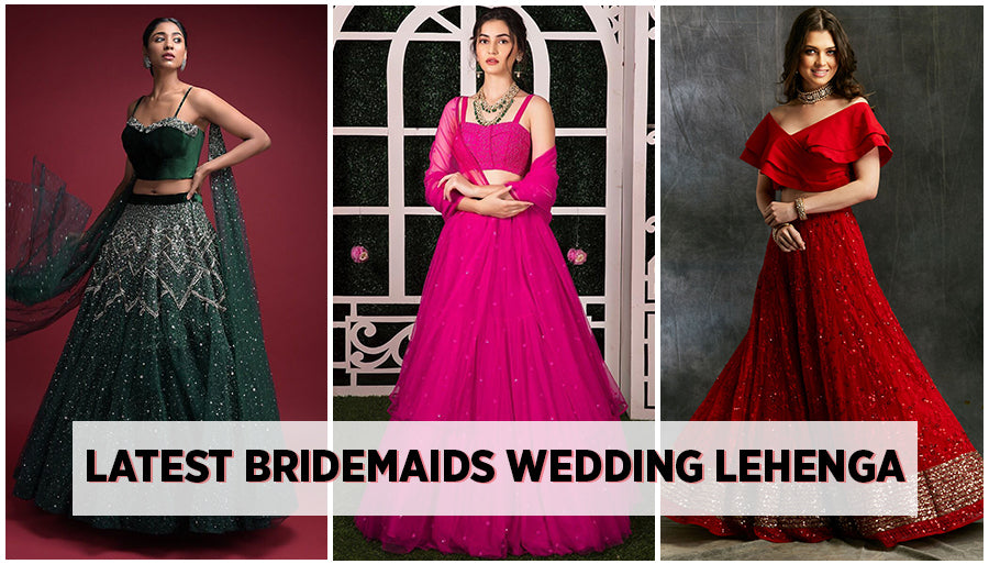 Bridemaids Wedding Lehenga | Lehenga for Bride Sister