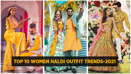 Top 10 Women Haldi Outfit Trends - 2022
