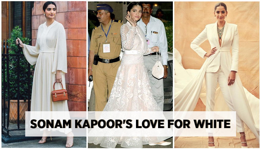 Sonam kapoor Style Reveals her Love for White Fashion