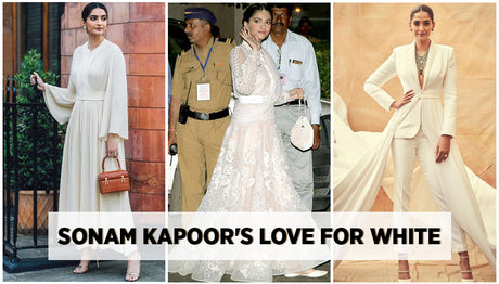 Sonam kapoor Style Reveals her Love for White Fashion