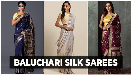 Baluchari Silk Sarees - Sarees from West Bengal