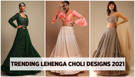 6 Trending Styles of Lehenga Choli Designs 2024 for Wedding & Party Wear