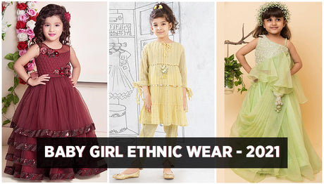 Girl Ethnic Wear Dress | Baby Girl Ethnic Wear