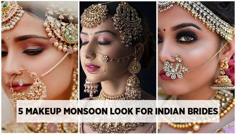 5 Trending Makeup for Monsoon Indian Brides