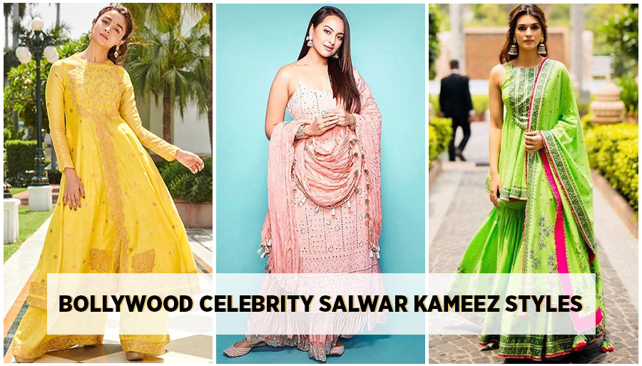 Top 10 Bollywood Celebrity Salwar Kameez Styles