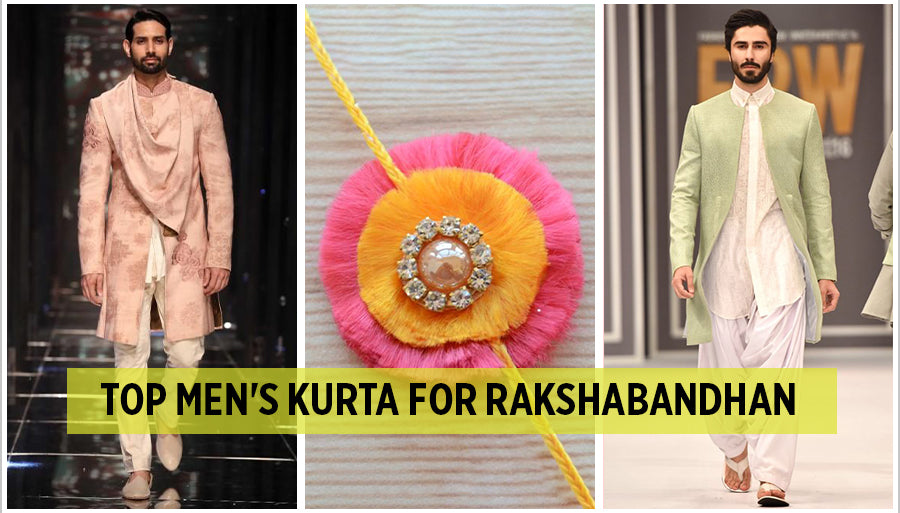Exclusive Collection of Mens Kurta for Raksha Bandhan