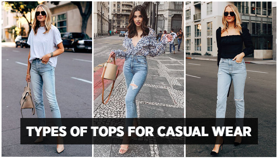 30 Types of Casual Wear Tops - Women's Fashion