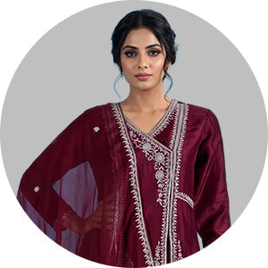 Pearl Work Salwar Kameez
