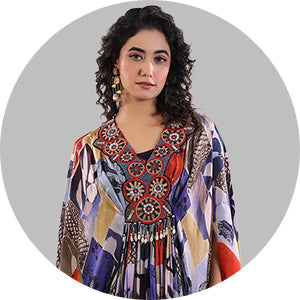 Mirror Work Kurti