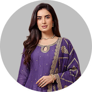 Partywear Sharara Suit