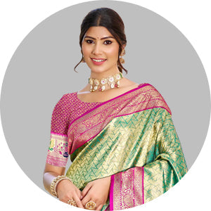 Wedding Kanajivaram Saree