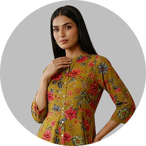 Olive Green Kurti