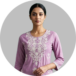 Purple Kurtis