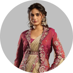 Organza Wedding Saree