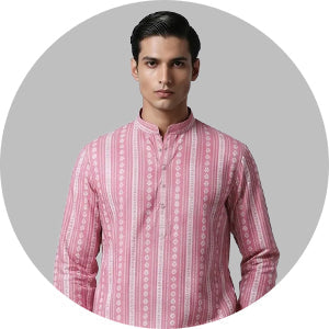 Pink Kurta Pajama