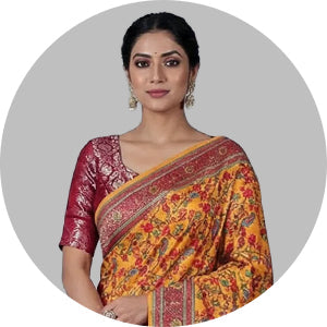 Pashmina Silk Saree
