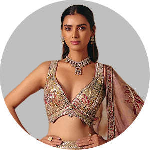 Multicolor Lehenga