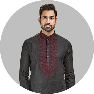 Black Kurta Pajama