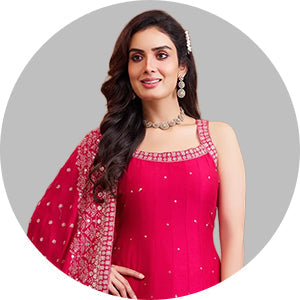 Pink Palazzo Suit