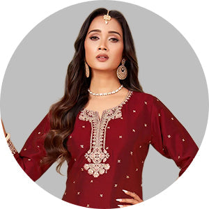 Red Salwar Suit
