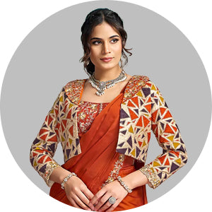 Satin Saree