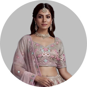 Pearl Lehenga Choli