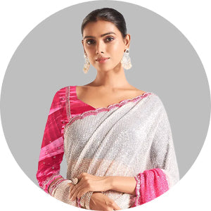 Sequin Saree