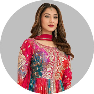 Multi Colour Salwar Suits