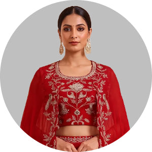 Red Lehenga Choli