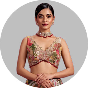 Silk Wedding Lehenga