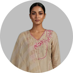 Tissue Silk Salwar Suits