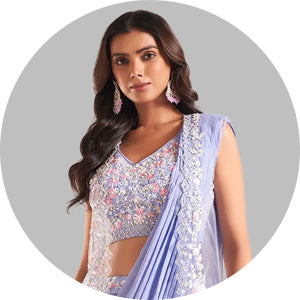Beads Work Lehenga Choli